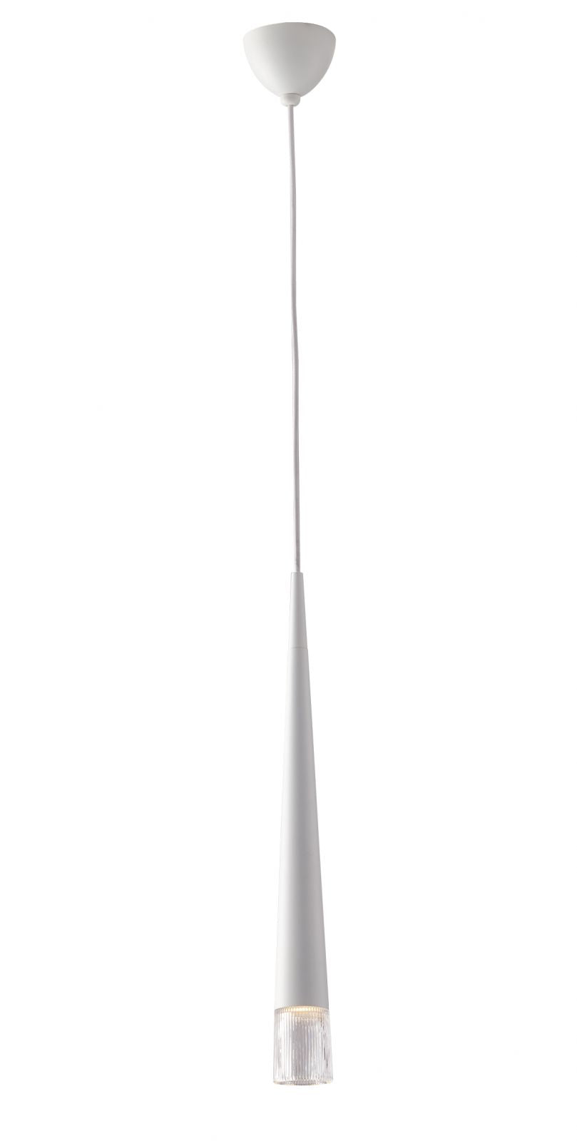 Sospensione cono 1XGU10 non incl. in metallo bianco-nero-oro diffusore vetro LANCELOT-S Sospensione cono 1XGU10 non incl. in metallo bianco-nero-oro diffusore vetro LANCELOT-S